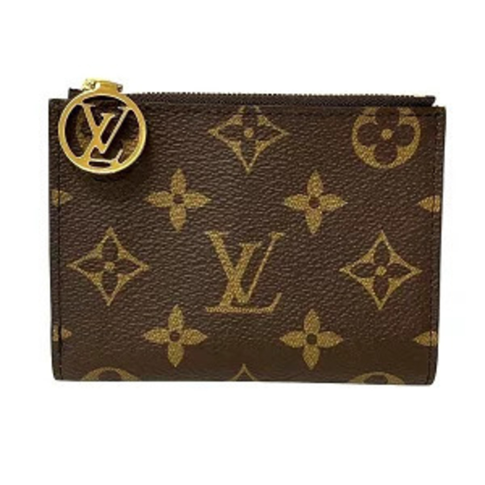 Louis Vuitton Monogram Portefeuille Lisa Compact Bi fold Wallet